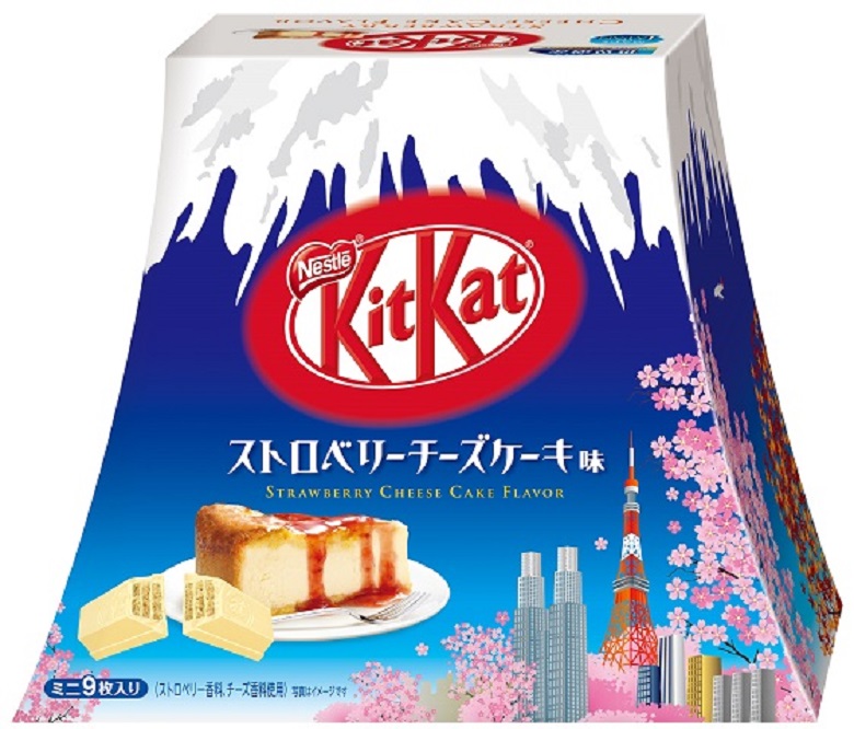 ネスレ日本　キットカット　ミニ　ストロベリーチーズケーキ味　富士山パック